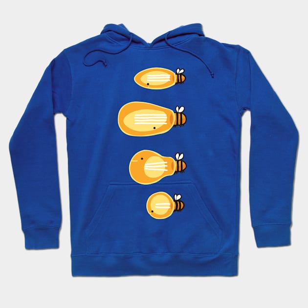 Bee Bright Hoodie by huebucket